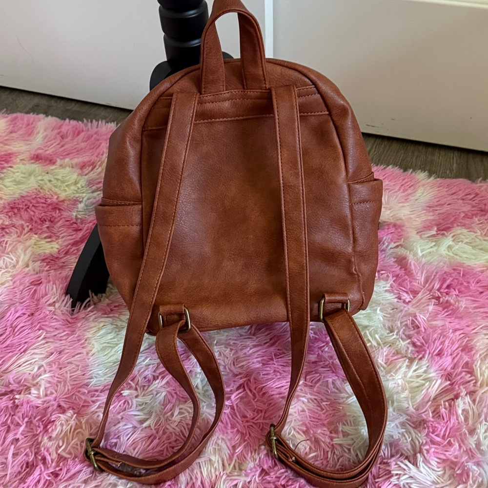 Under One Sky Brown Textured Bag - Picture 4 of 11
